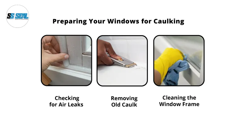 Preparing Your Windows for Caulking